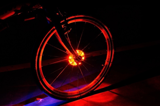 10lm LED دراجة تكلم الضوء 15 فلاش جرافيك سريع
