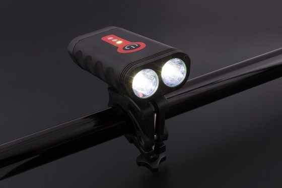 95x46x25mm أضواء الدراجة القوية ، 800lm أضواء الطرق الوعرة MTB