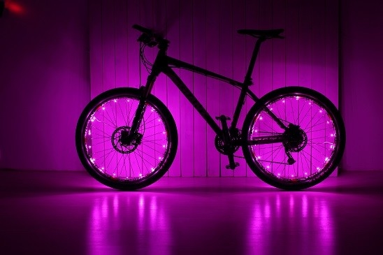 إضاءة فائقة السطوع لدراجة LED مقاومة للصدمات 500 متر